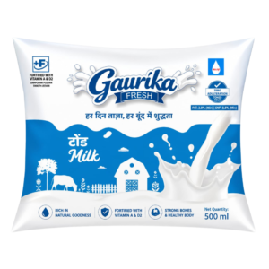 टोंड milk